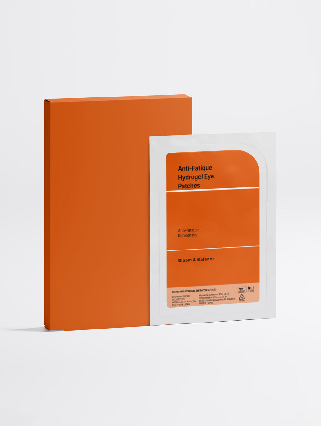 Anti-Fatigue Hydrogel Eye Patches